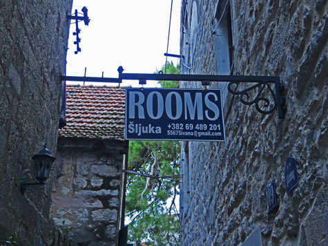 Hotels in the Old Town of Kotor